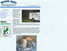 Tablet Screenshot of blueskyirrigation.com